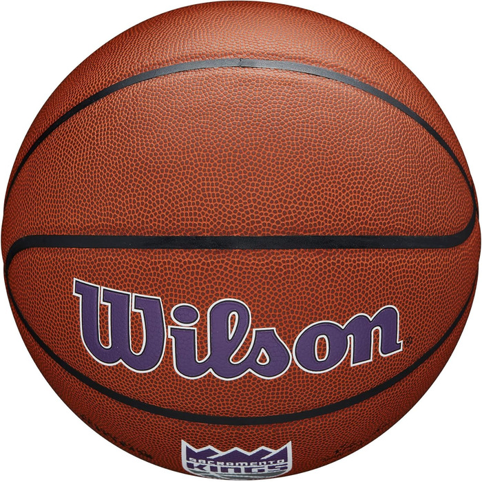 Баскетбольний м'яч Wilson NBA Team Alliance Sacramento Kings, розмір 7 (29.5''), офіційний