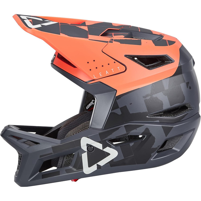 Велошолом Leatt MTB Gravity 4.0, кораловий, розмір L (59-60 см)