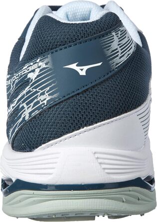 Волейбольне взуття Mizuno Wave Voltage Unisex чорно-біле (37 EU)