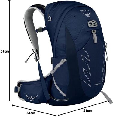 Рюкзак для чоловіків Osprey Talon 22 для туризму