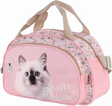 Дитяча спортивна сумка, дорожня сумка для собак, цуценят, хлопчиків та дівчаток, блакитна, 35 x 21 x 15 см, 10 літрів