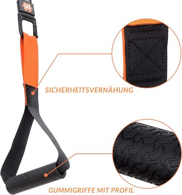 Преміум набір для тренувань Sling Trainer V.2025 з рушником, рюкзаком та інструкцією - підвісний тренажер для функціональних тренувань з кріпленням до дверей + сертифікат якості