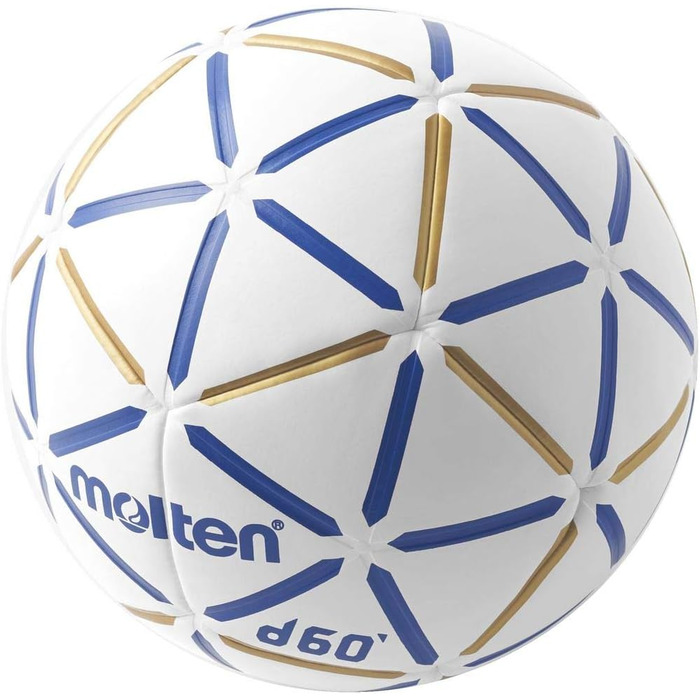 Гандбольний м'яч Molten D60 без смоли, IHF, для залу, PU, вологостійкий, латексна камера