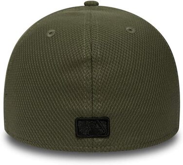 Кепка New Era Diamond Era 39Thirty NY Yankees Khaki Schwarz (M-L, оливковий / чорний)