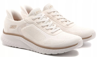 Жіночі кросівки Skechers Bobs Squad білі 117497 WTGD 39