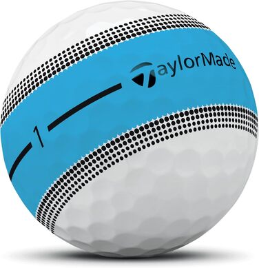 Гольф-м'ячі TaylorMade Tour Response Stripe 25, багатоколірні