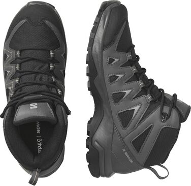 Жіночі трекінгові черевики Salomon X Braze Mid Gore-Tex, чорний, 42 EU