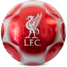 Офіційний футбольний м'яч Liverpool F.C. Hy-Pro, металевий, розмір 5, для тренувань і матчів, колекційний, для дітей і дорослих