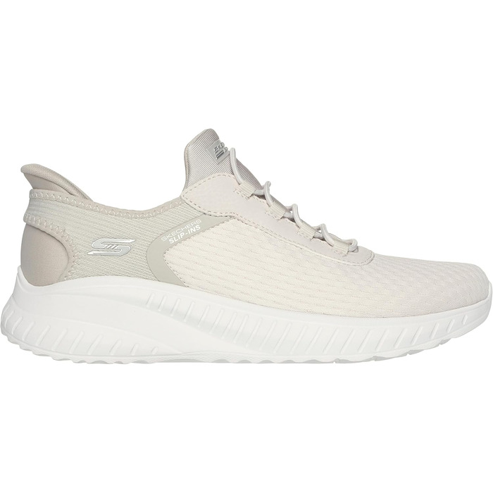 Кросівки жіночі Skechers Bobs Squad Chaos Slip-ins Off White 39 EU - зручні кежуал сліпони