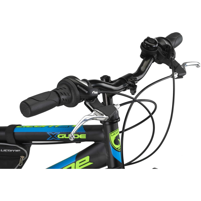Гірський велосипед Licorne Bike Guide Premium 20 дюймів, 18 швидкостей, для дітей та дорослих, дівчат і хлопців