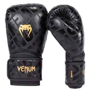 Боксерські рукавички Venum Contender 1.5 XT чорні/золоті, 10 Oz