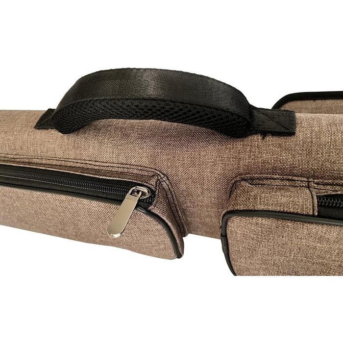 Чемпіон 4S2B, 6S3B Більярдний кий, 2 x 4, 3 x 6, Нейлон/Шкірозамінник, Зелений (3X6 (3B6S), Коричневий)