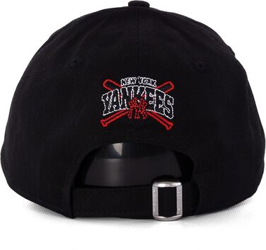 Кепка New Era New York Yankees 39thirty Flexfit чорна - розтягувана, універсальний розмір