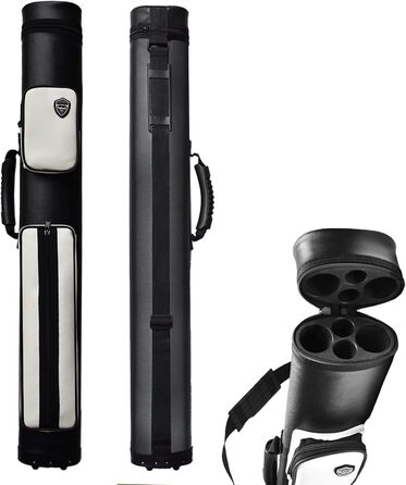 Чохол для більярдної кули (2 шт.) Hartschalenkoffer, чорно-білий, F10