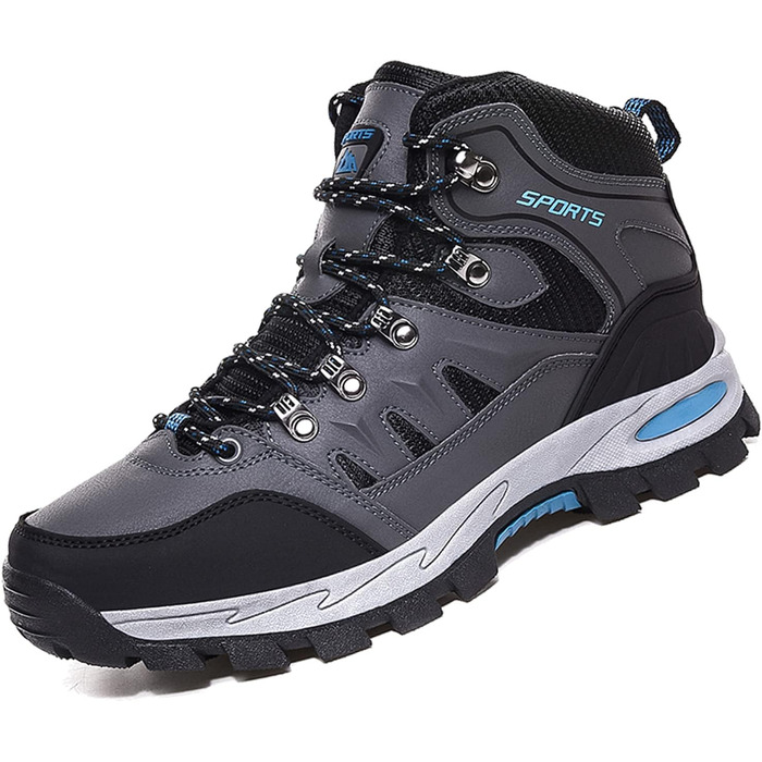 Водонепроникні туристичні черевики для чоловіків та жінок, сірі (42.5 EU)