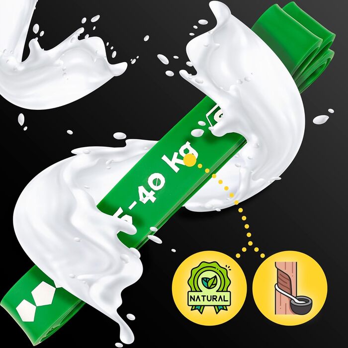 Гумові еластичні стрічки SENSEI® для фітнесу, силових тренувань, йоги та реабілітації (3 шт. у наборі)