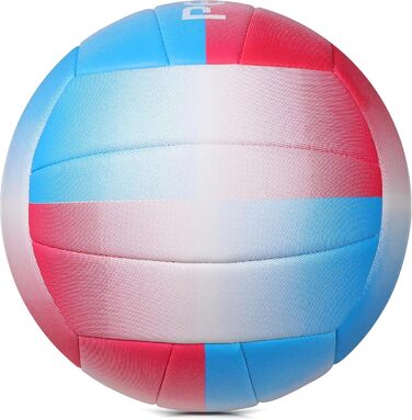 Волейбольний м'яч PECOGO розмір 5 з PU шкіри, для залу та вулиці, ідеальний для тренувань та гри, підходить для початківців, підлітків та дорослих