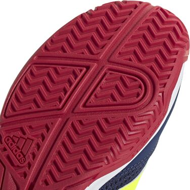 Дитячі тенісні кросівки adidas Gamespec Kids, синьо-лимонного кольору, розмір 33 EU