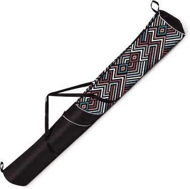 Чохол для лиж Ferocity 170 см, Skitasche Skisack, на 1 пару, пастель Zig Zag
