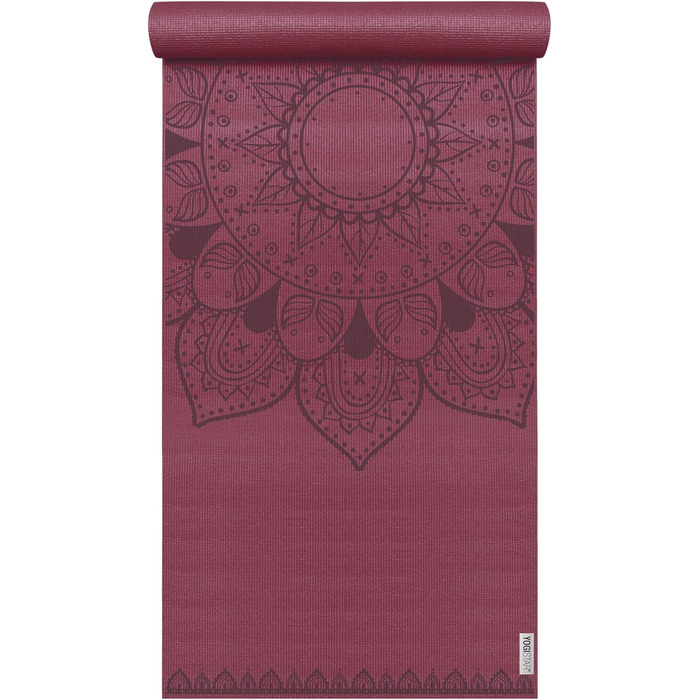 Килимок для йоги Yogistar Yogimat Basic Art Collection Harmonic Mandala, протиковзкий, універсальний