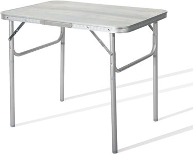Стіл туристичний складний Homecall з металу та MDF-плити (75 x 55 x 63 см)