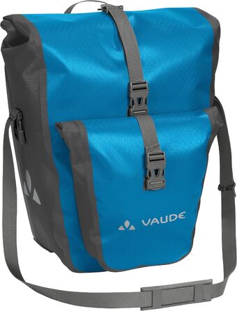 Велосумка VAUDE Aqua Back Plus Single 25 л, водонепроникна, для заднього багажника, проста установка, Німеччина, колір Icicle