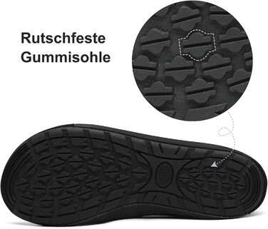 Шкарпетки для плавання SAGUARO Unisex, аквашузи чоловічі та жіночі, розмір 36-47 (44/45 EU), темно-сині