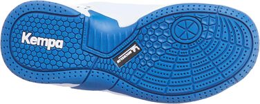 Кросівки для хлопчиків Kempa Attack 2.0 - легкі та дихаючі, для занять спортом та активного відпочинку. Яскраві кольори: жовтий, чорний, білий, синій. Розмір 31 EU.