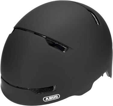 Велосипедний шолом ABUS Scraper 3.0, жорсткий корпус, чорний, розмір L (57-61 см)