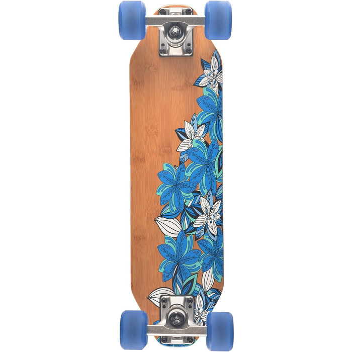 Скейтборд JUCKER HAWAII KAPUA Woodyboard, міський круїзер з дерева, для дітей і дорослих, міні-лонгборд, повністю зібраний