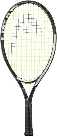 Дитяча тенісна ракетка HEAD Ig Speed Junior 21, 200 г, біло-чорна, для дітей 4-6 років, натягнута
