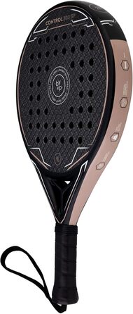 Падель ракетка LUXTRI Control 300 з карбону/ЕВА, чорна-коричнева, для початківців, просунутих і професіоналів