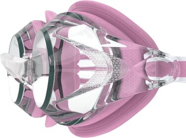 Жіночі плавальні окуляри Speedo Vanquisher 3.0, Funny Pink/Clear, універсальний розмір