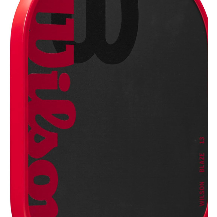 Падл для піклболу WILSON Blaze Series, 6,4 см, чорний/червоний