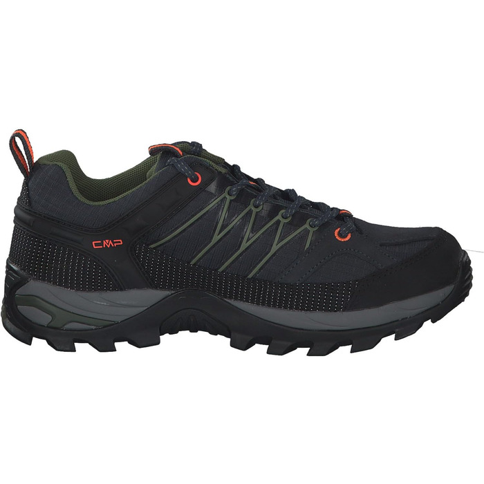 Чоловічі трекінгові півчеревики CMP Rigel 45 EU, антрацит, з сумкою