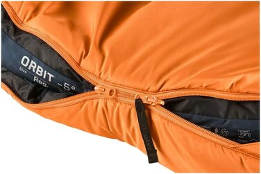 Спальний мішок Deuter Orbit -5° з матеріалу Kunstfaser, Zip left