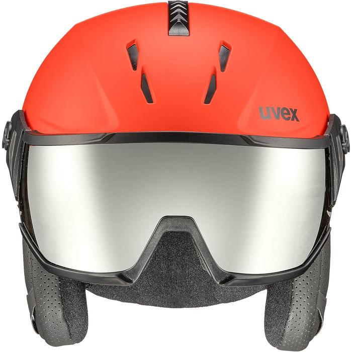 Гірськолижний шолом uvex Instinct Visor з візором, жіночий та чоловічий, регулювання розміру
