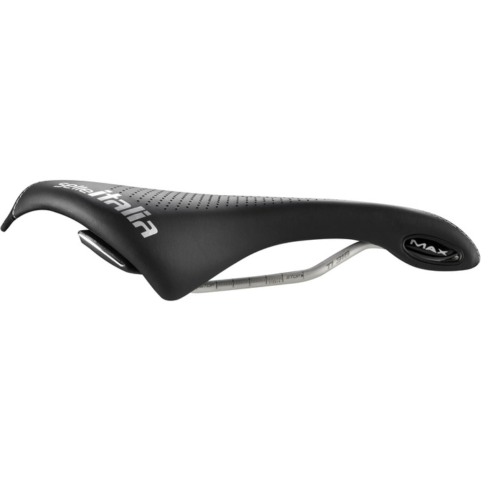Велосипедне сідло Selle Italia Max Flite Gel Superflow, титанові рейки TI 316, Ø7 мм, Faser-Tek, гель, амортизатор, для шосе Gran Turismo