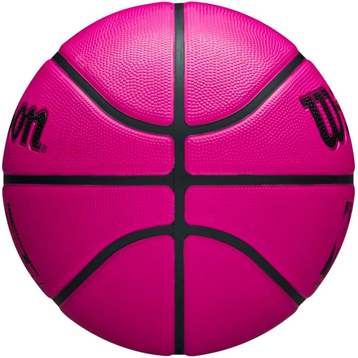 Баскетбольний м'яч Wilson NBA DRV розмір 7 рожевий, для вулиці