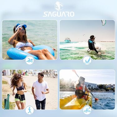 Шкарпетки для плавання SAGUARO Unisex, швидковисихаючі, для чоловіків та жінок, розмір 36-47 (36/37 EU), колір: полуниця