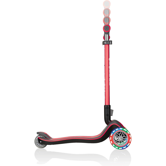 Дитячий самокат Globber Elite Roller, 3 колеса, LED, регульована висота, ABEC 5, для дітей від 3 років