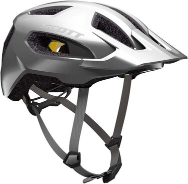 Велосипедний шолом Scott Supra Plus MIPS MTB, сріблястий, розмір S/M (52-57 см), 2024