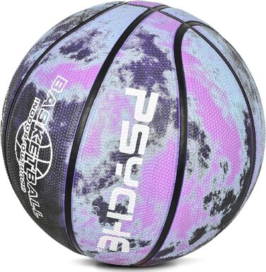 Баскетбольні м'ячі Wuzfully для дітей та дорослих, для гри в приміщенні та на вулиці, фіолетовий колір