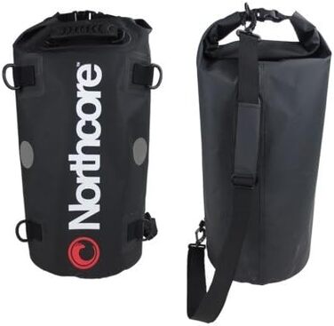 Чорний водонепроникний мішок Northcore Dry Bag – 10L, 20L, 30L, 40L
