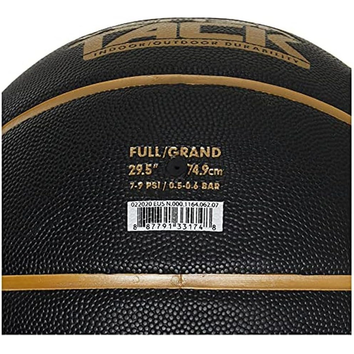 Баскетбольний м'яч Nike Versa Tack 8P 7 розмір, чорний, для дорослих, універсальний