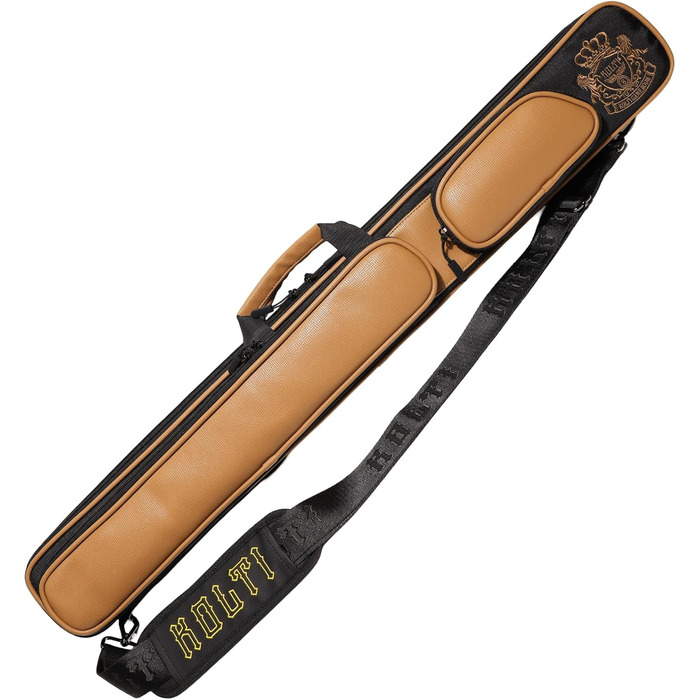 Чохол для більярду на 2 кия (2 x 2) Khaki, м'який, з кишенями для аксесуарів