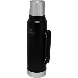 Термос Stanley Classic Legendary, нержавійка, 1 л, тримає тепло/холод 15-48 годин, BPA-free, можна мити в посудомийці