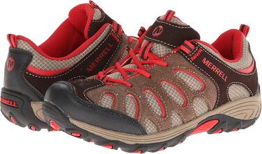 Черевики трекінгові дитячі Merrell CHAMELEON LOW LC (34 EU, Багатоколірні, Коричневий/Червоний)