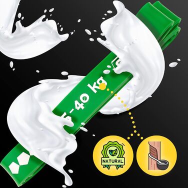 Гумові еластичні стрічки SENSEI® для фітнесу, силових тренувань, йоги та реабілітації (3 шт. у наборі)