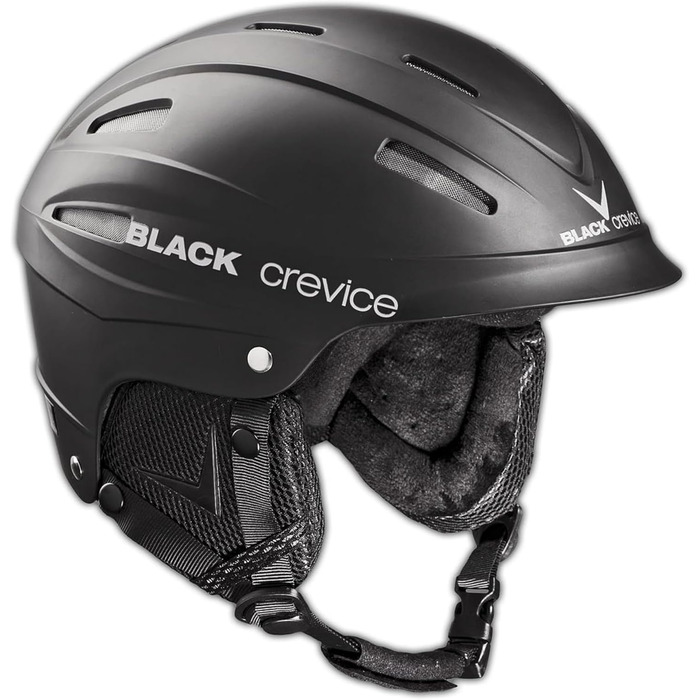 Гірськолижний шолом Black Crevice Ischgl, ударостійкий, спортивний дизайн, для чоловіків і жінок, сноуборд-шолом, дихаючий, регульований розмір